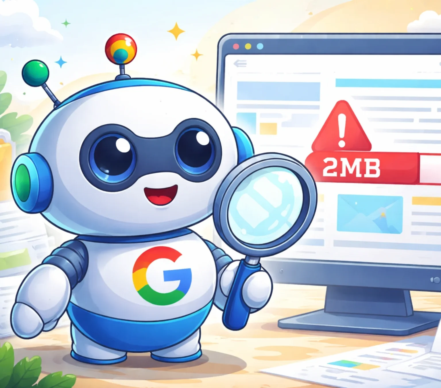The google bot sticking to the 2MB Crawl limit